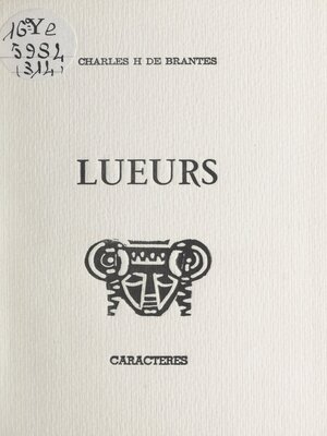 cover image of Lueurs